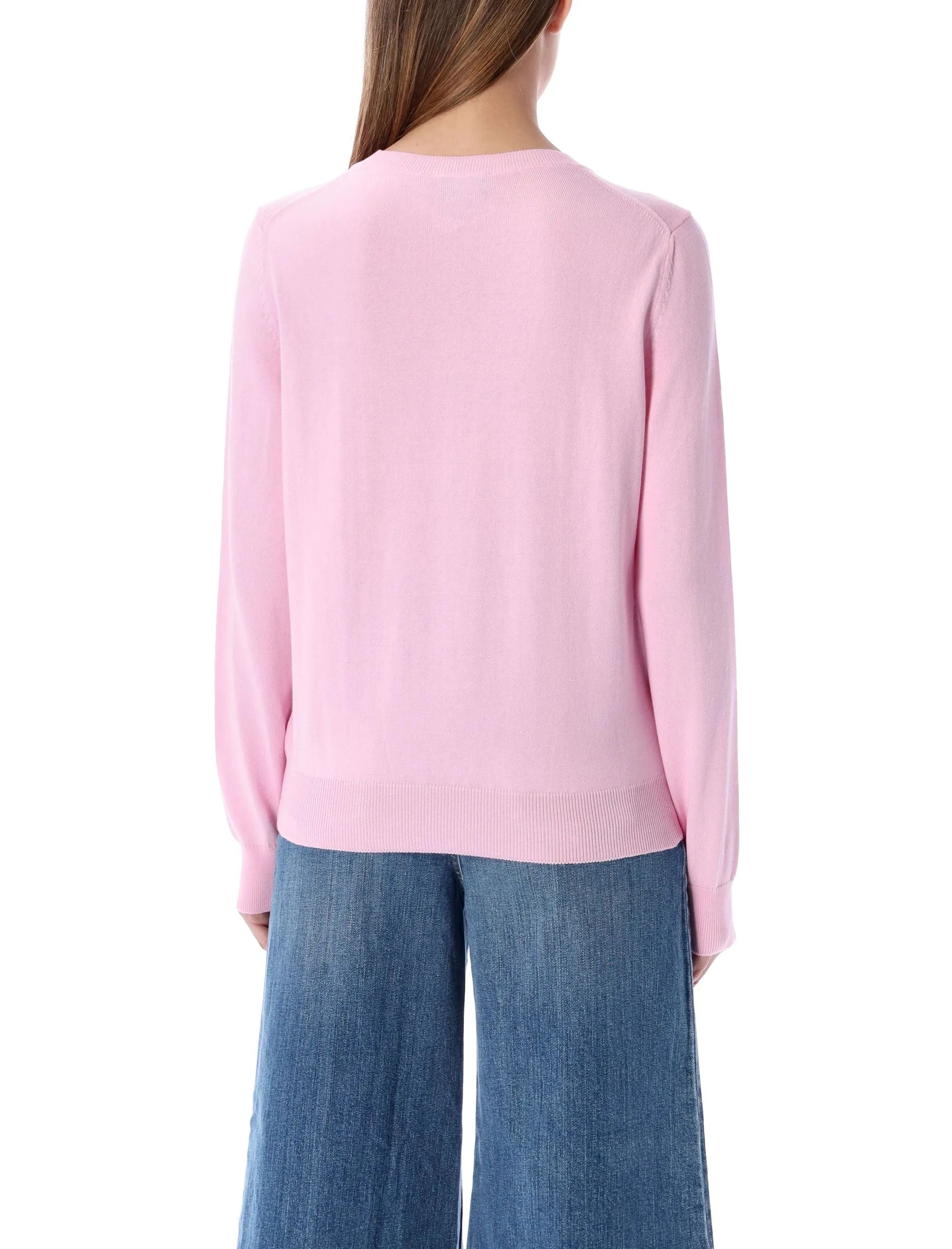 A.P.C. Logo Embroidered Knit Jumper