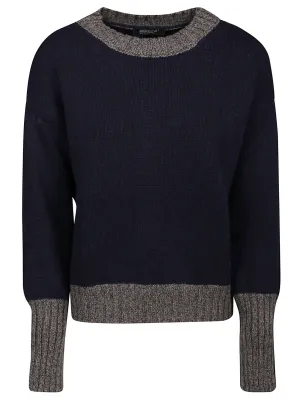 Aragona Contrast Trim Knit Jumper