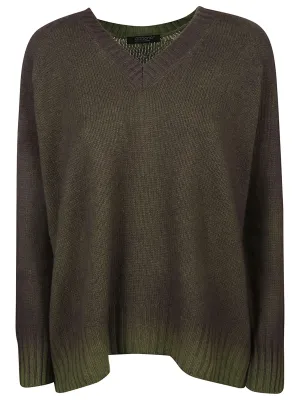 Aragona V-Neck Knit Jumper