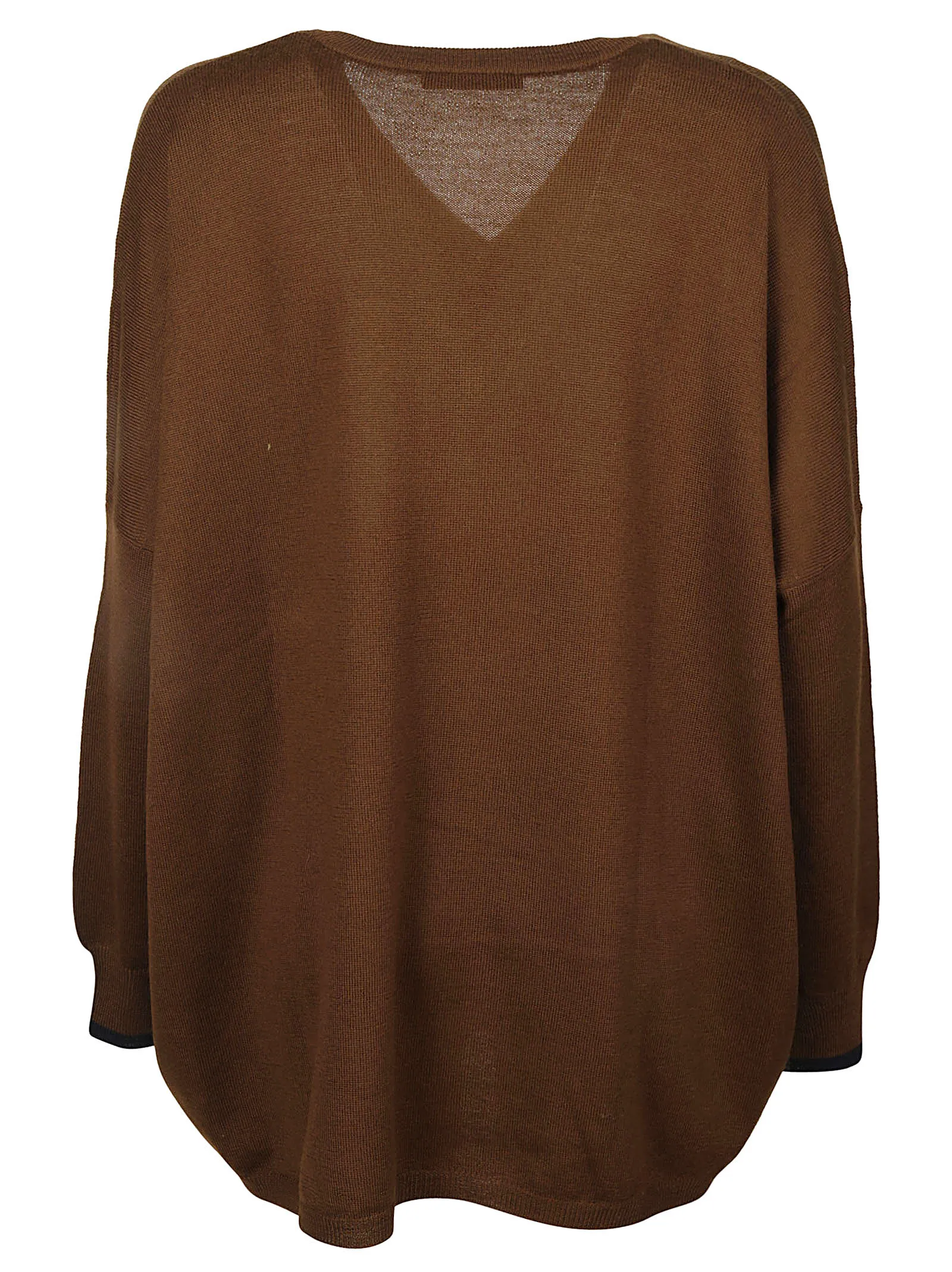 Aragona V-Neck Loose Knit Sweater