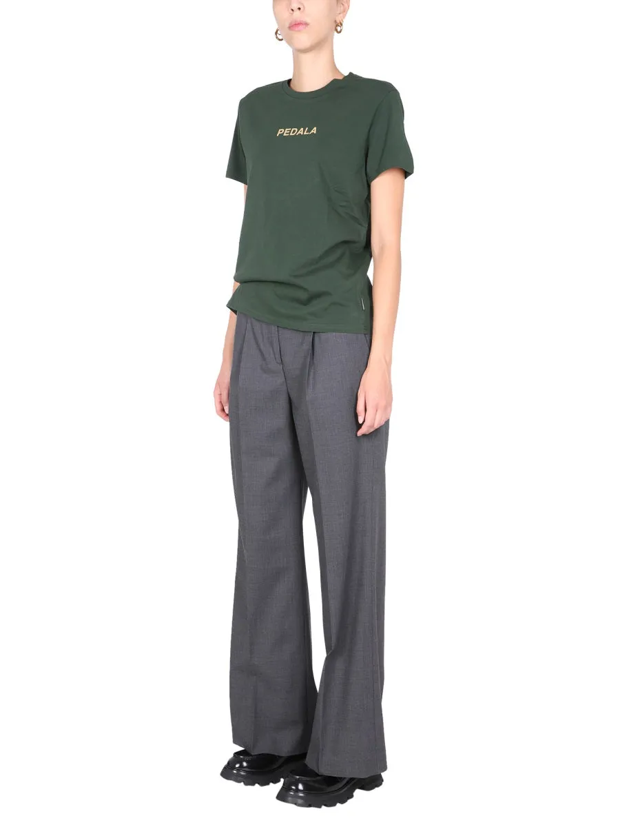 Aspesi Gabardine Wide-Leg Trousers
