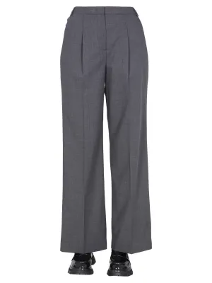 Aspesi Gabardine Wide-Leg Trousers
