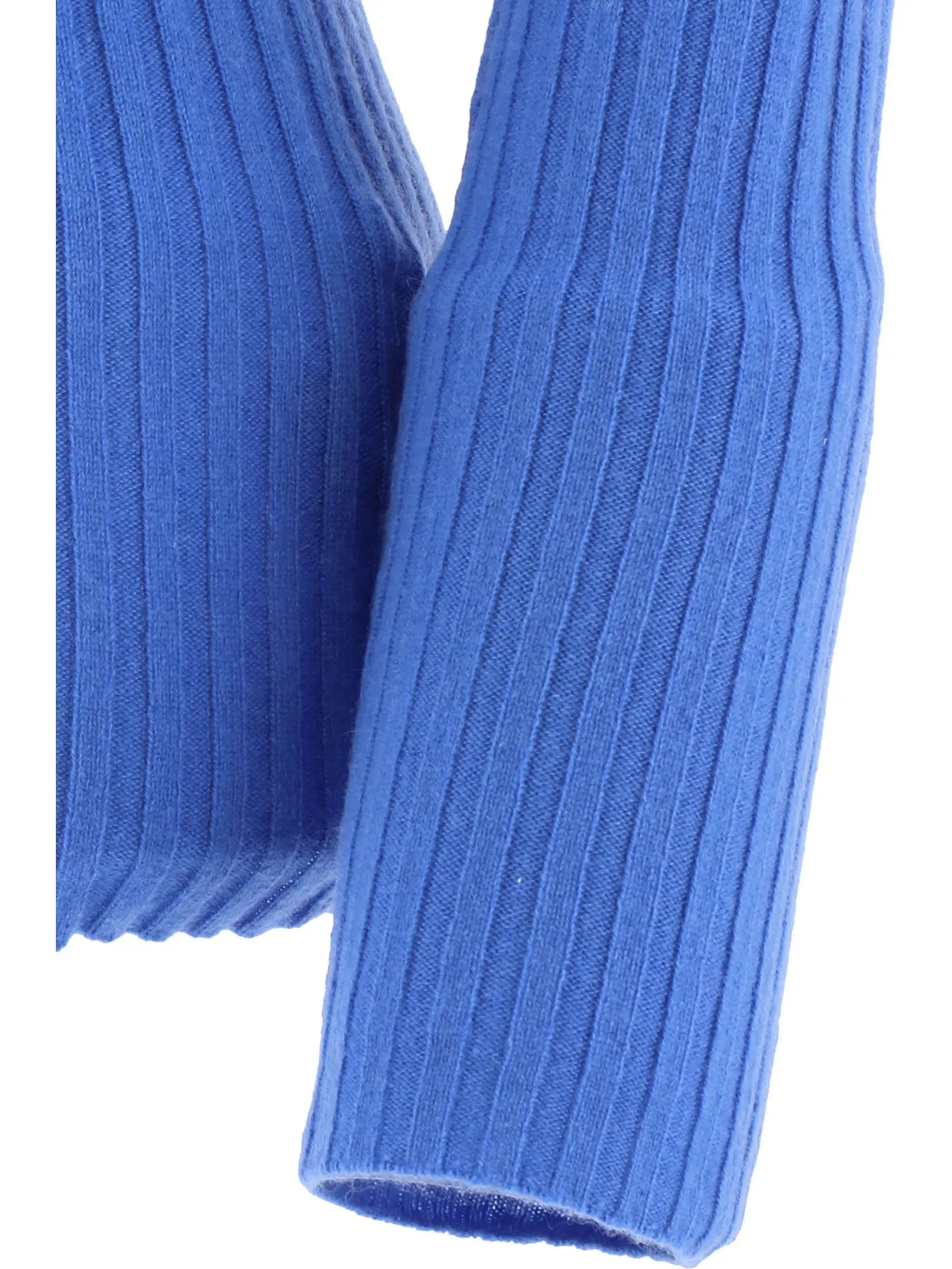 Aspesi Mock Neck Ribbed Sweater