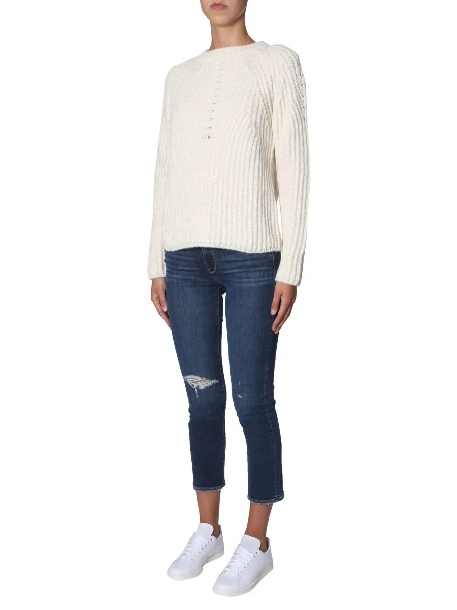 Aspesi Ribbed-Knit Jumper