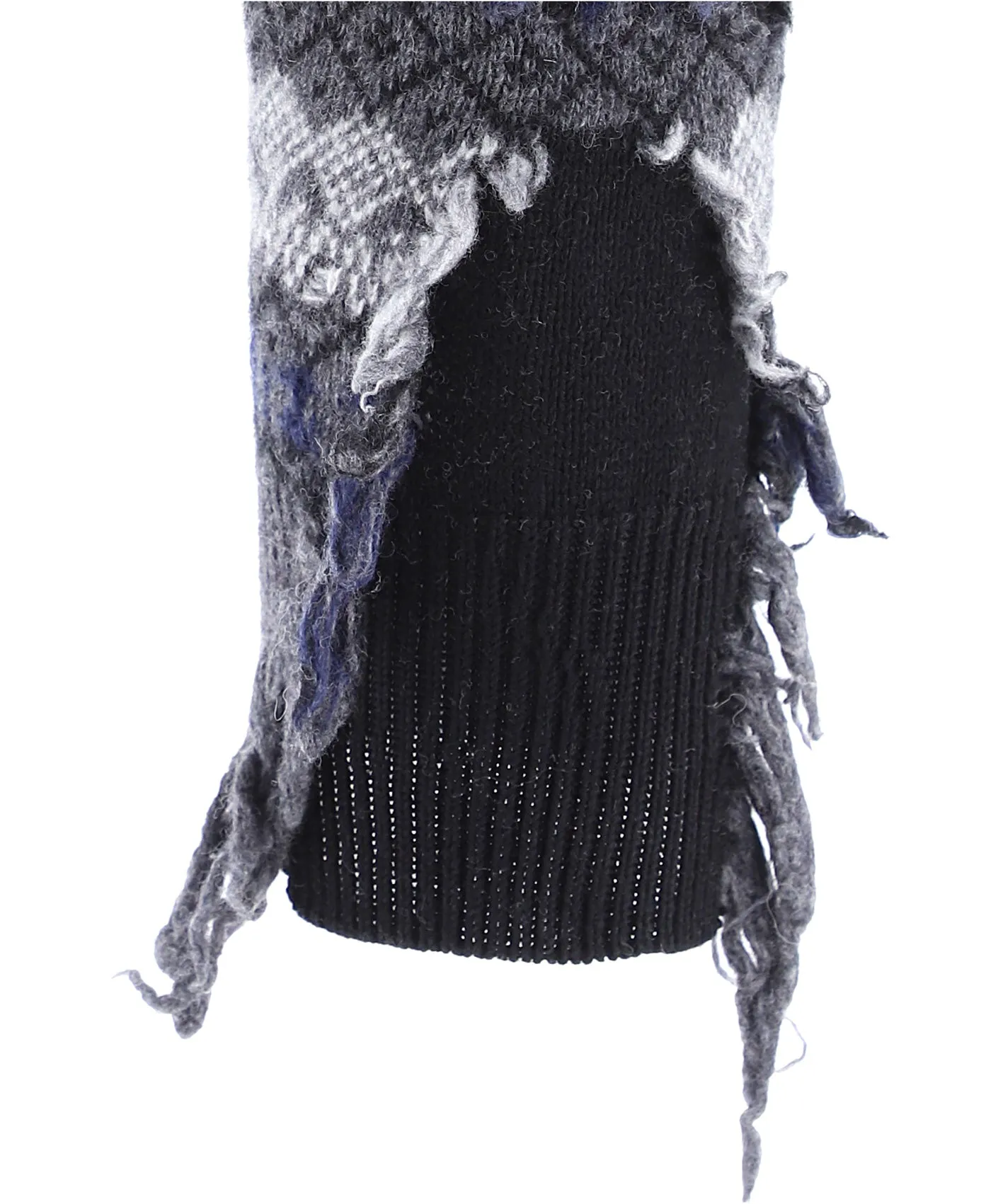 Balenciaga Destroyed Crewneck Knit Jumper