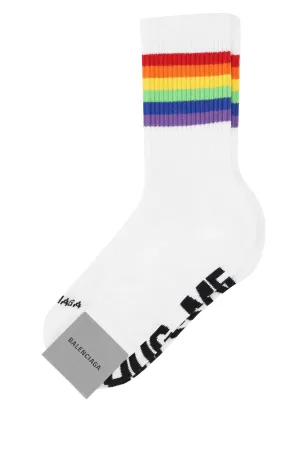 Balenciaga Fetish Rainbow Socks