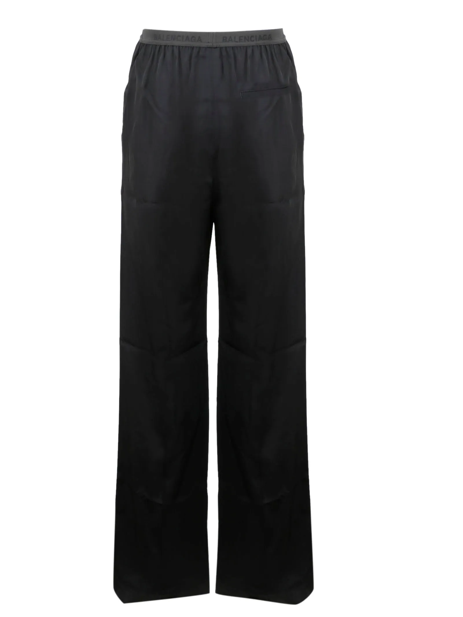 Balenciaga Logo Elastic Waist Pants