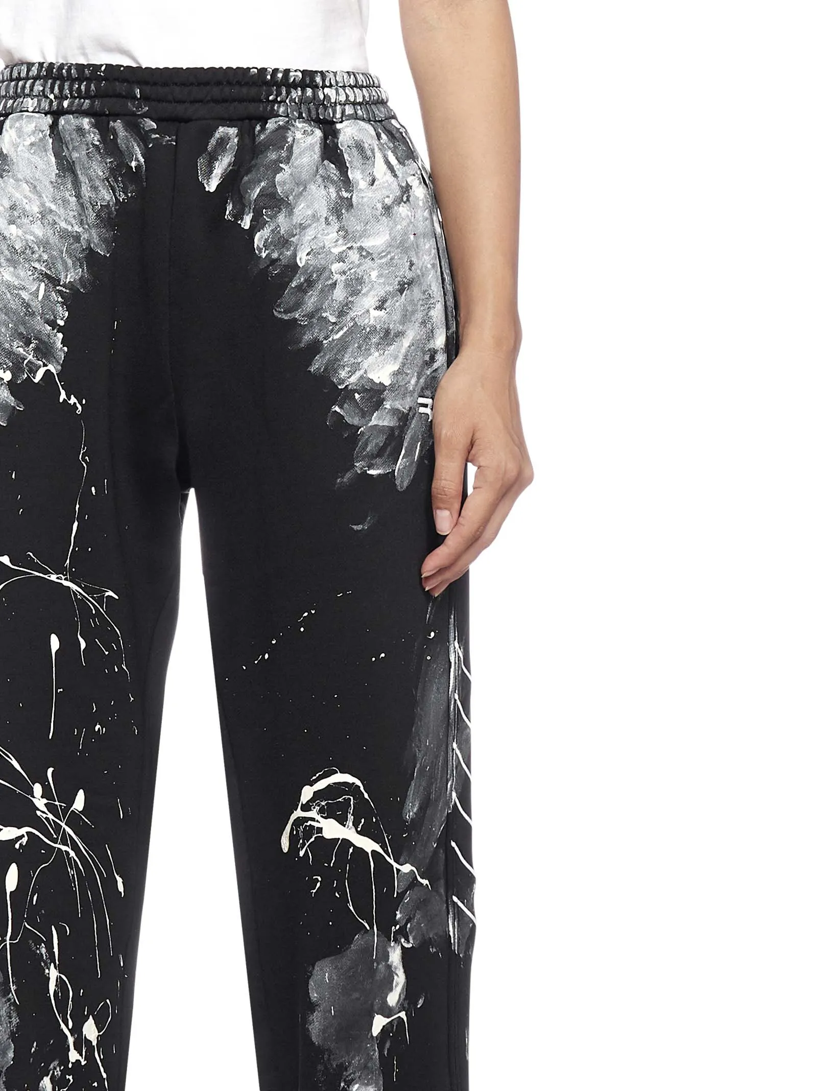 Balenciaga Painterly Printed Track Pants