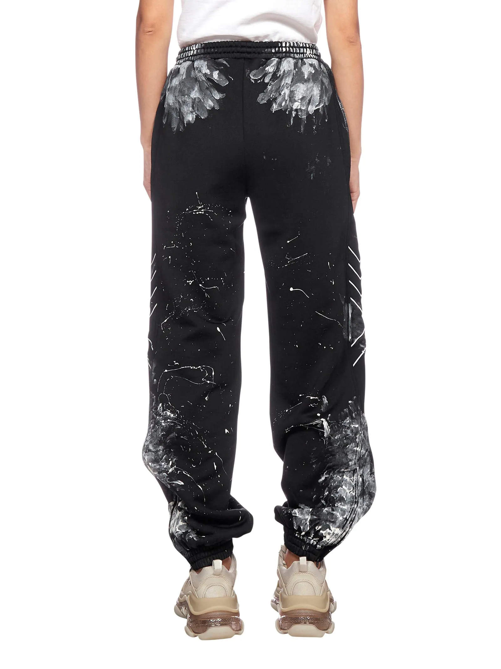 Balenciaga Painterly Printed Track Pants