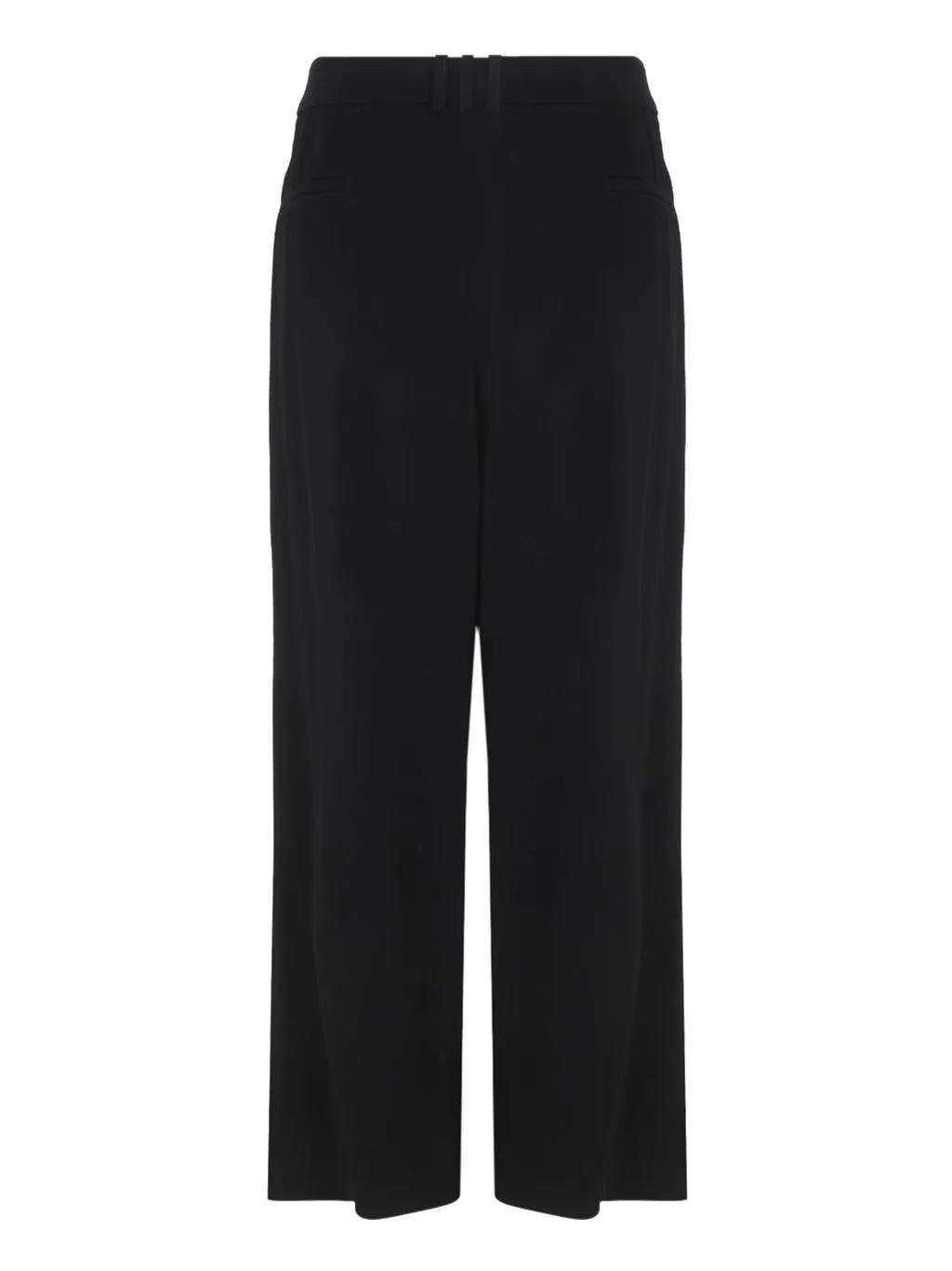 Balmain High-Waisted Cropped Trousers