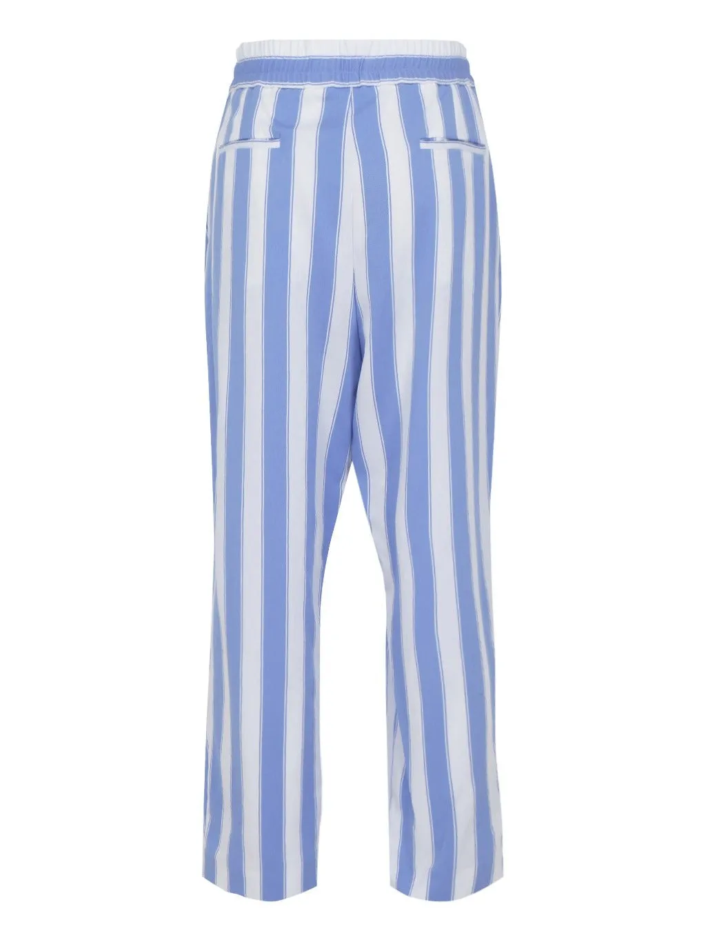 Balmain Striped Cropped Trousers
