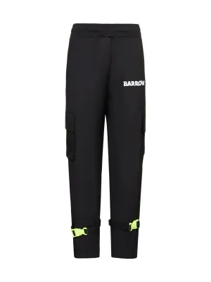 Barrow Logo-Print Straight Leg Trousers