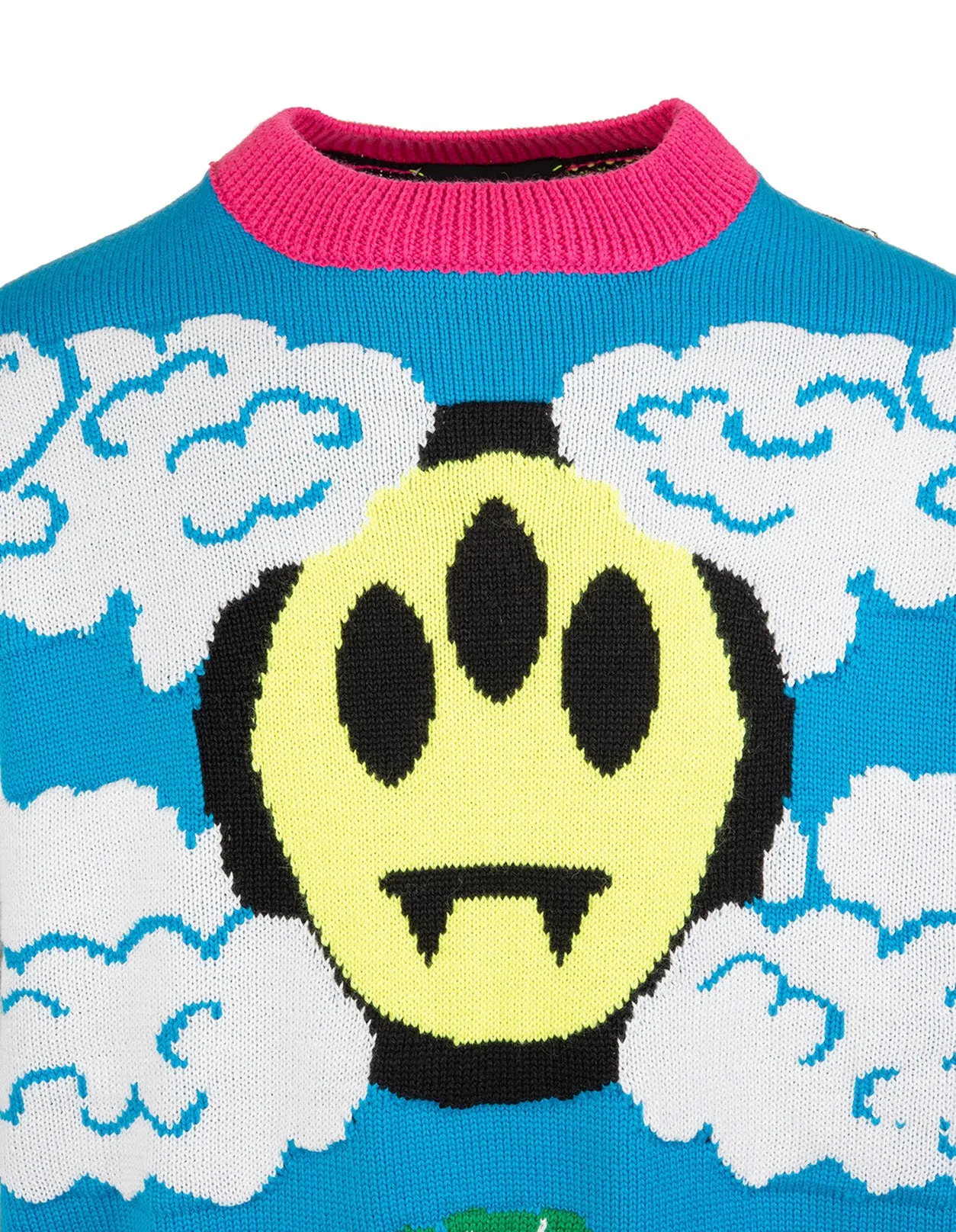 Barrow Volcano Intarsia Knit Jumper