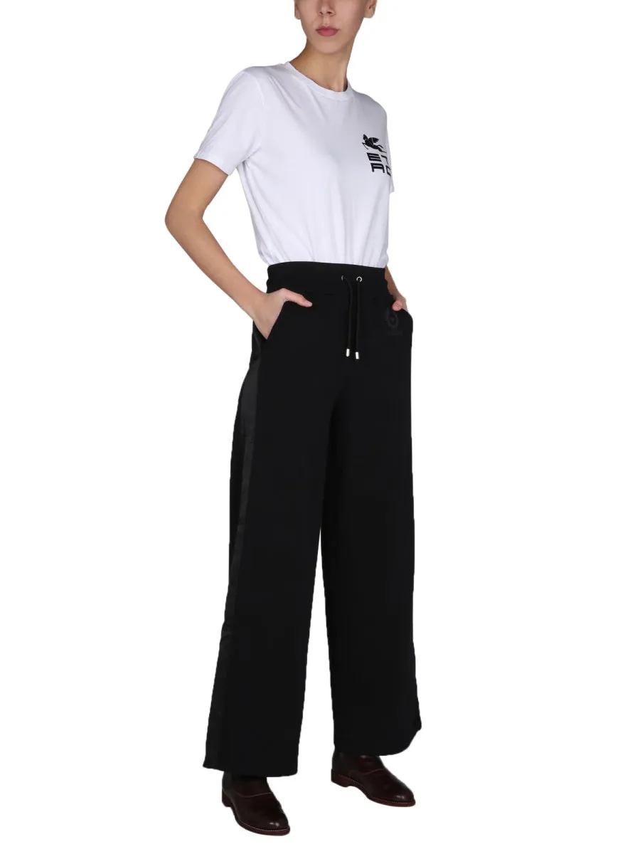 Belstaff Embroidered Logo Drawstring Pants