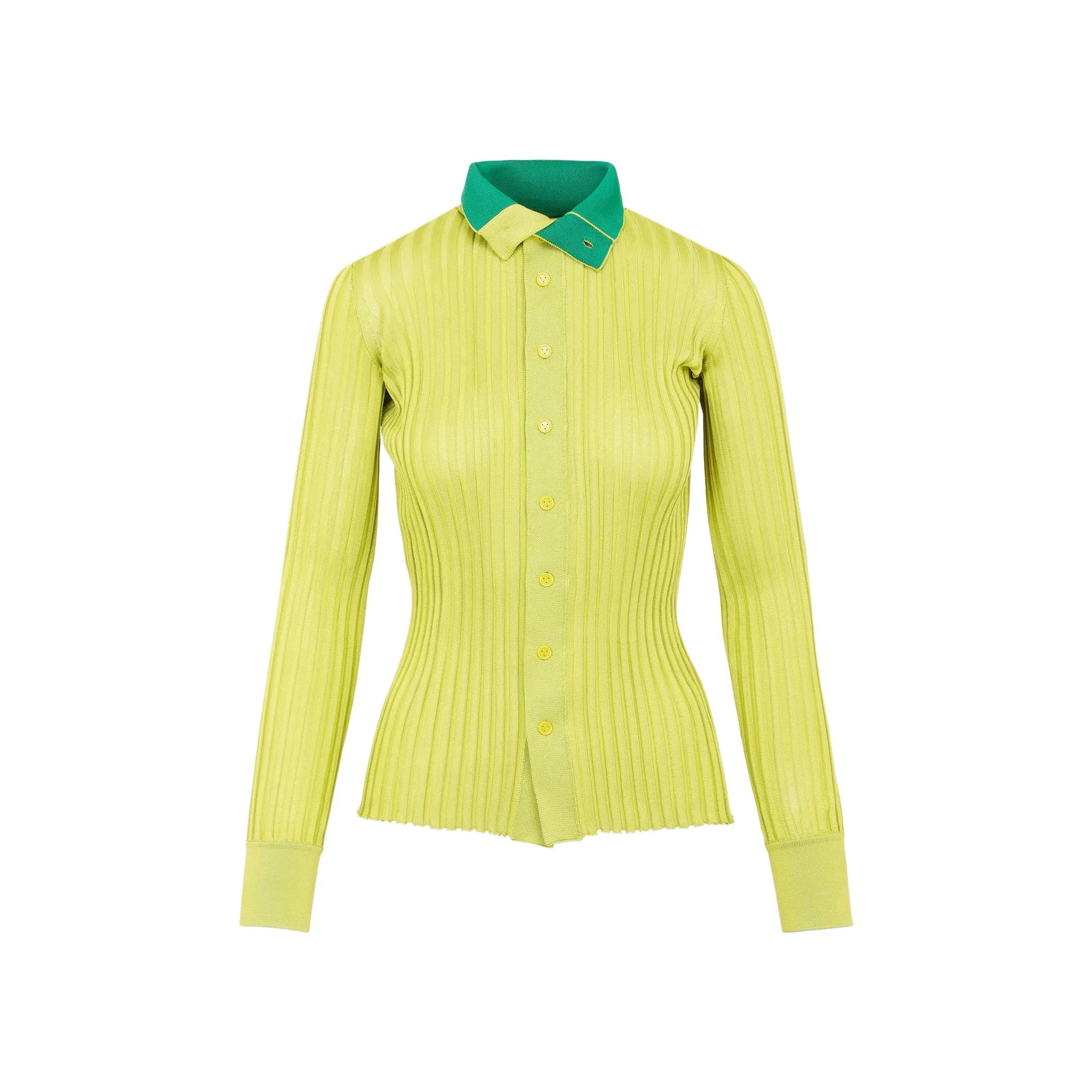 Bottega Veneta Buttoned Long Sleeved Sweater