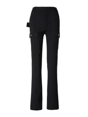 Bottega Veneta Slit-Hem Cargo Pants