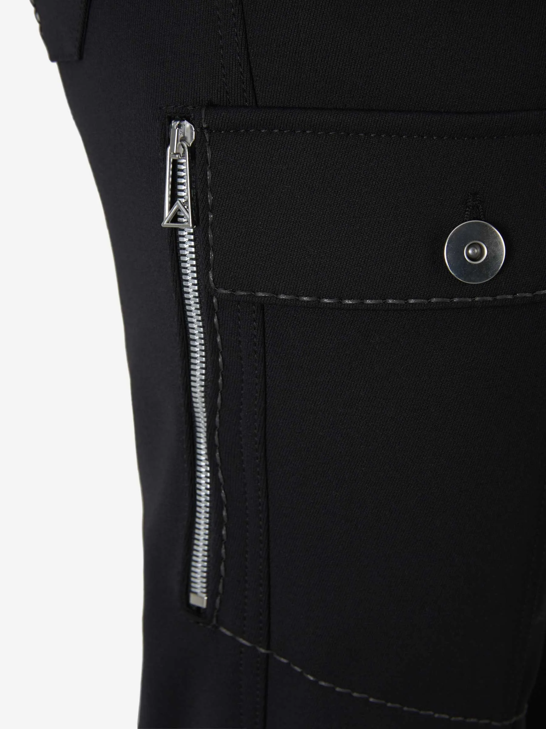 Bottega Veneta Slit-Hem Cargo Pants