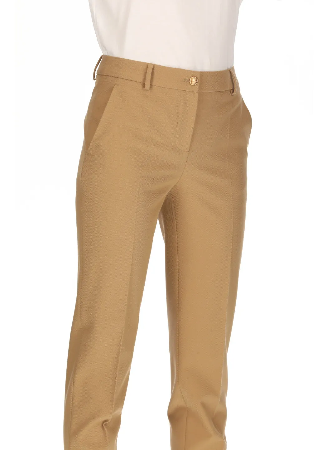 Boutique Moschino Slim-Fit Cropped Trousers