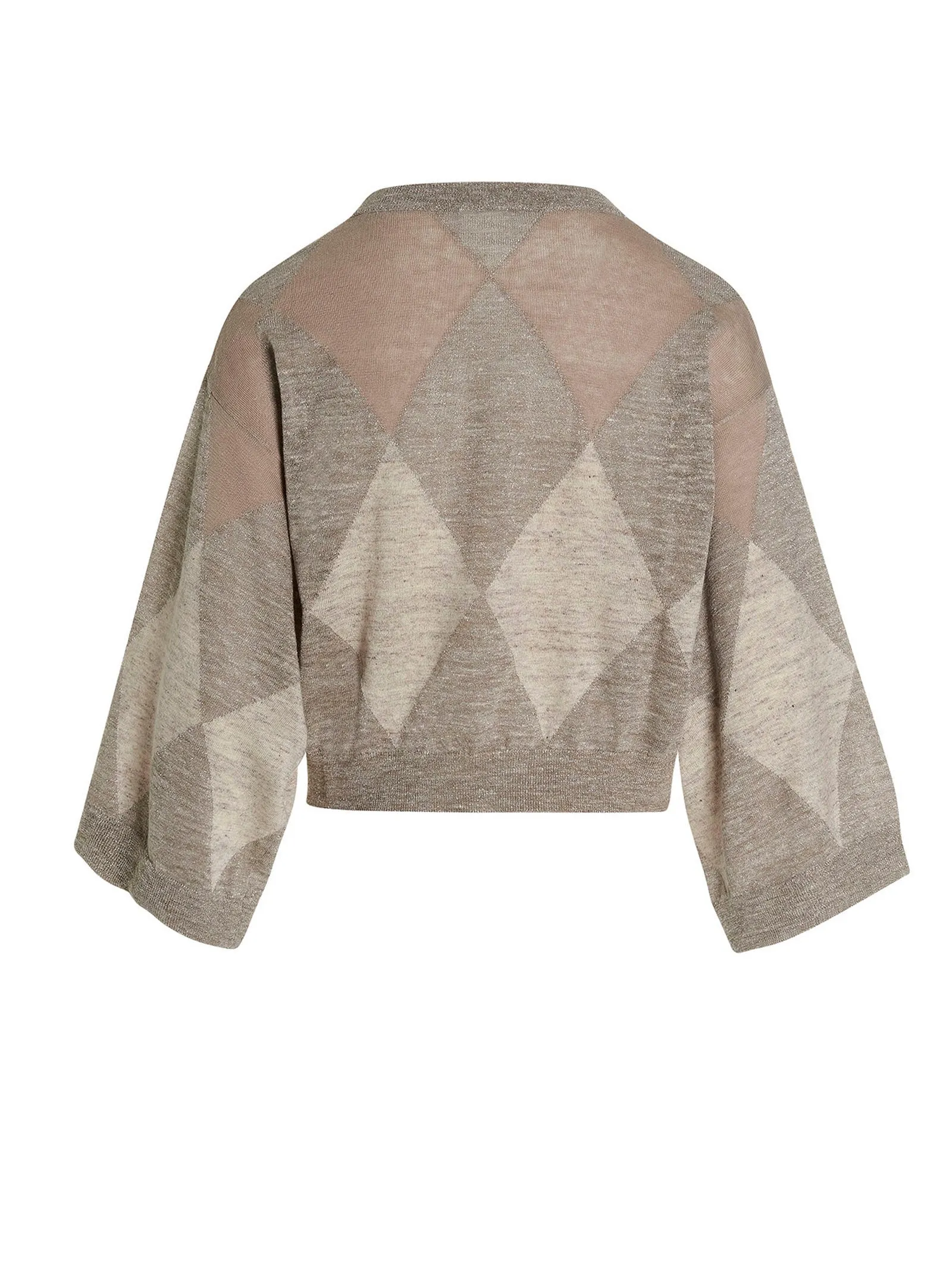 Brunello Cucinelli Argyle Knit Jumper