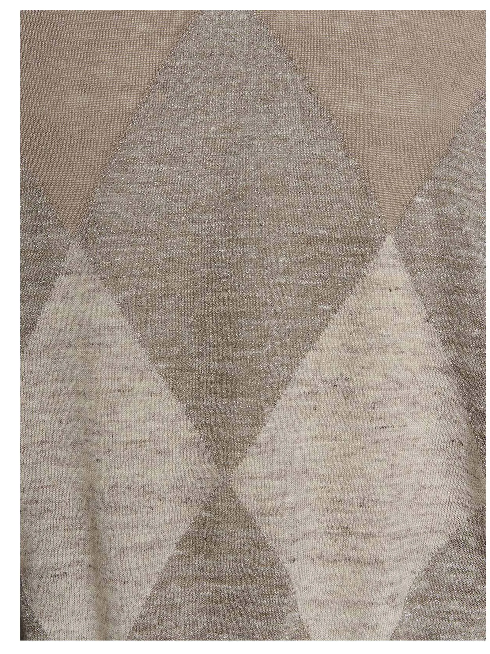 Brunello Cucinelli Argyle Knit Jumper