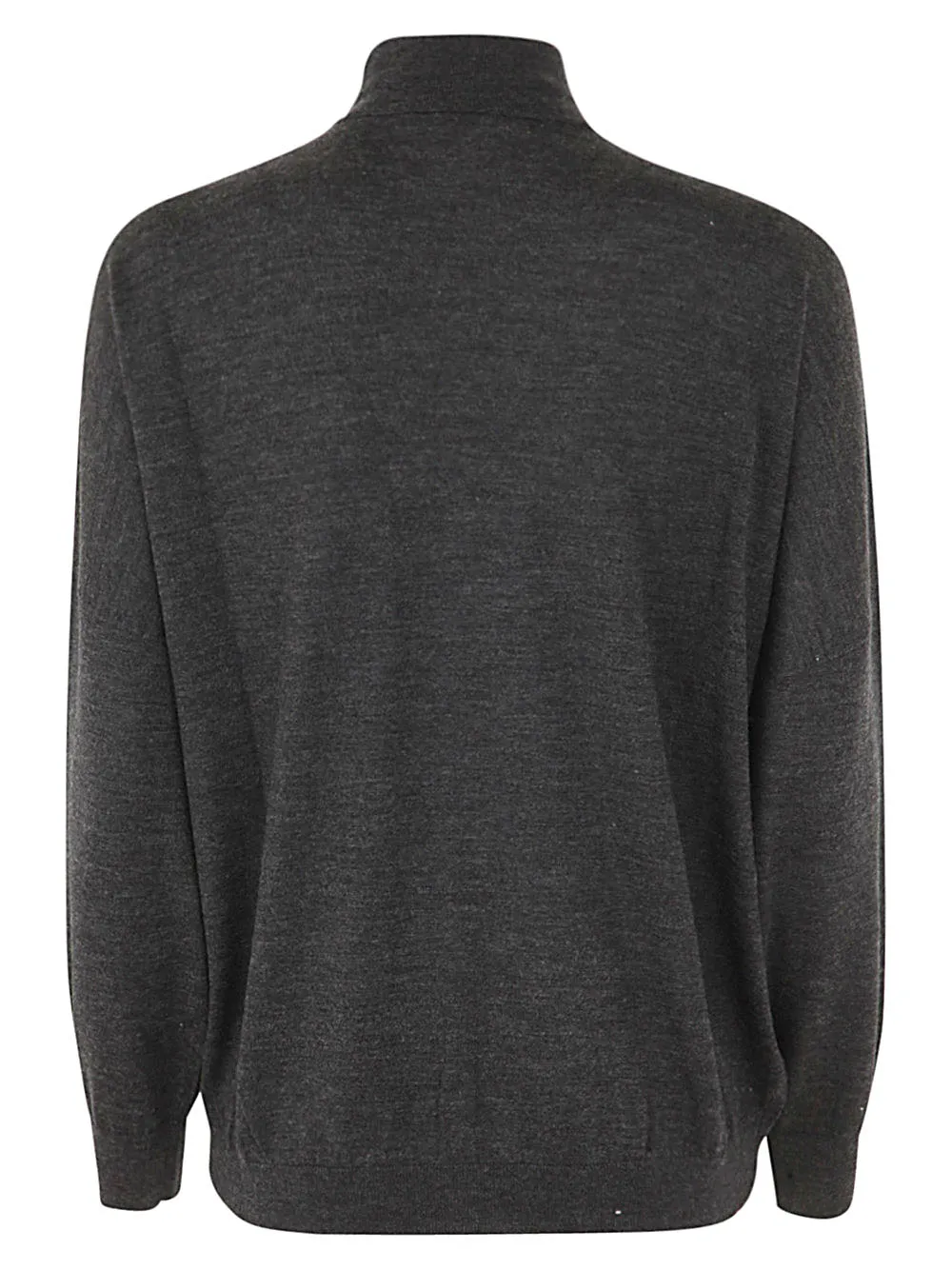 Brunello Cucinelli Embellished Ribbed Knit Jumper