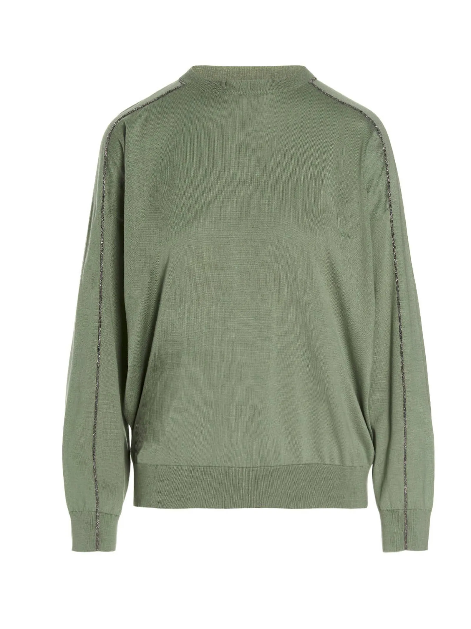 Brunello Cucinelli Long Sleeved Crewneck Sweater