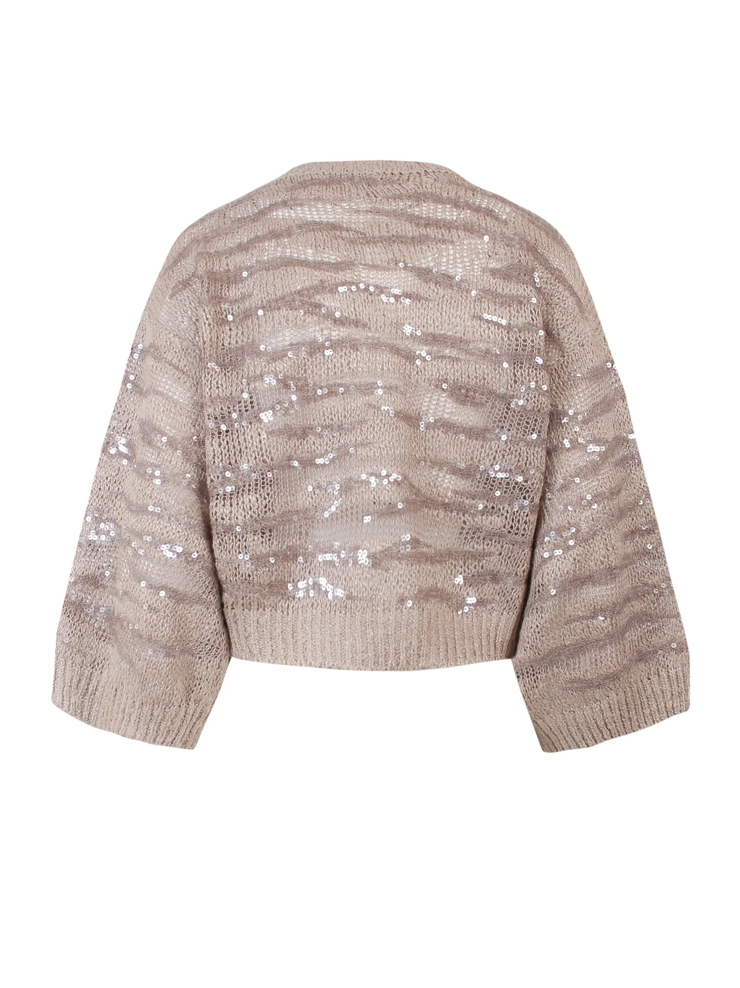 Brunello Cucinelli Sequin Embellished Knit Jumper