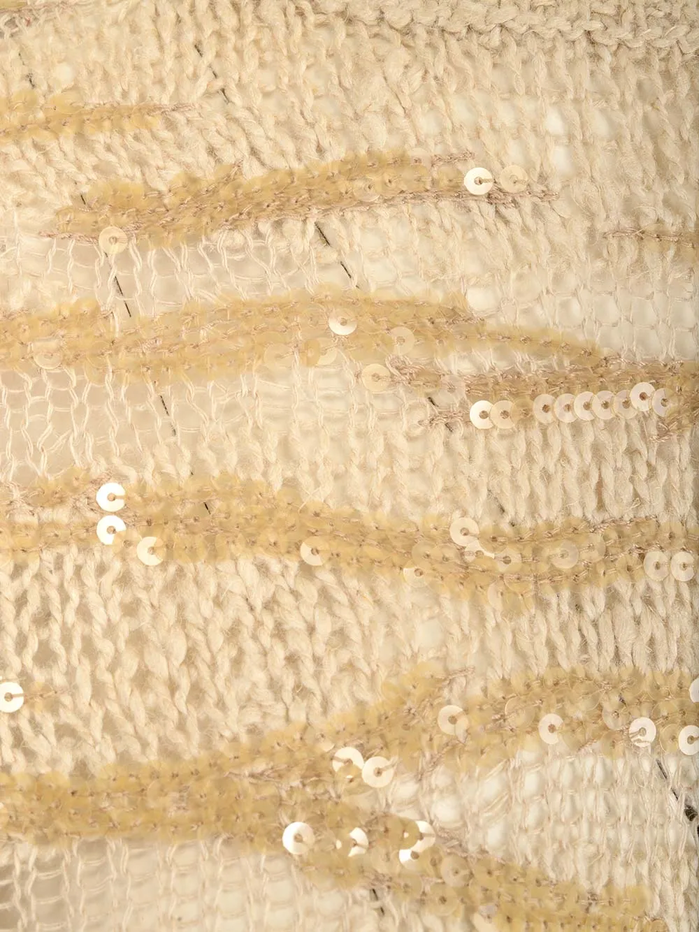 Brunello Cucinelli Sequin Embellished Knit Jumper