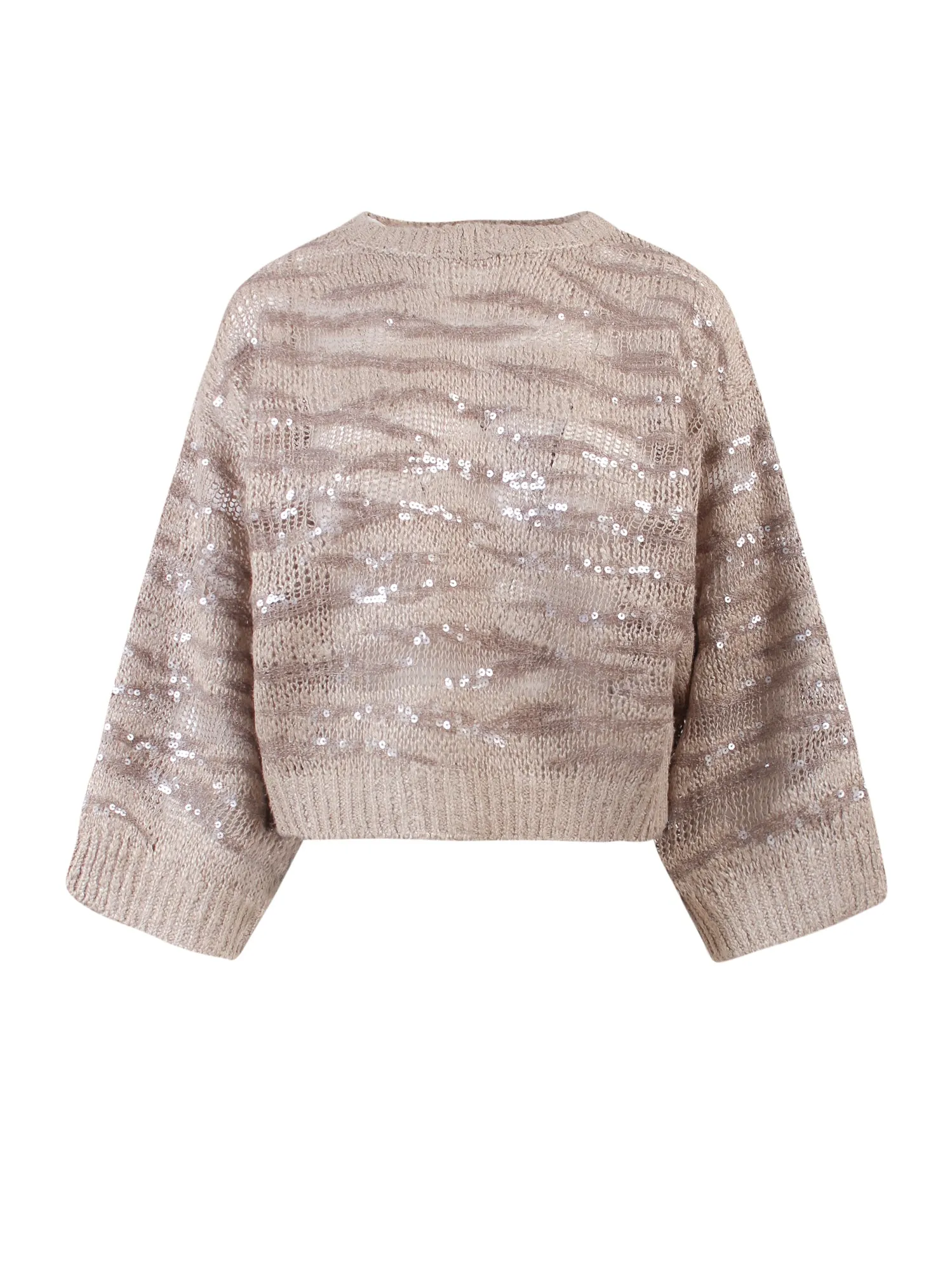 Brunello Cucinelli Sequin Embellished Knit Jumper