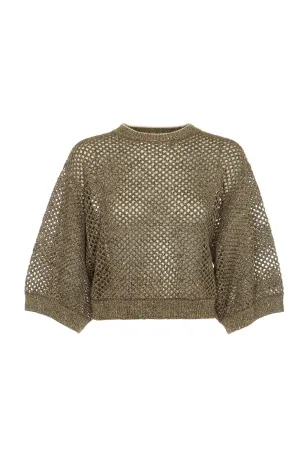 Brunello Cucinelli Sequined Crewneck Sweater