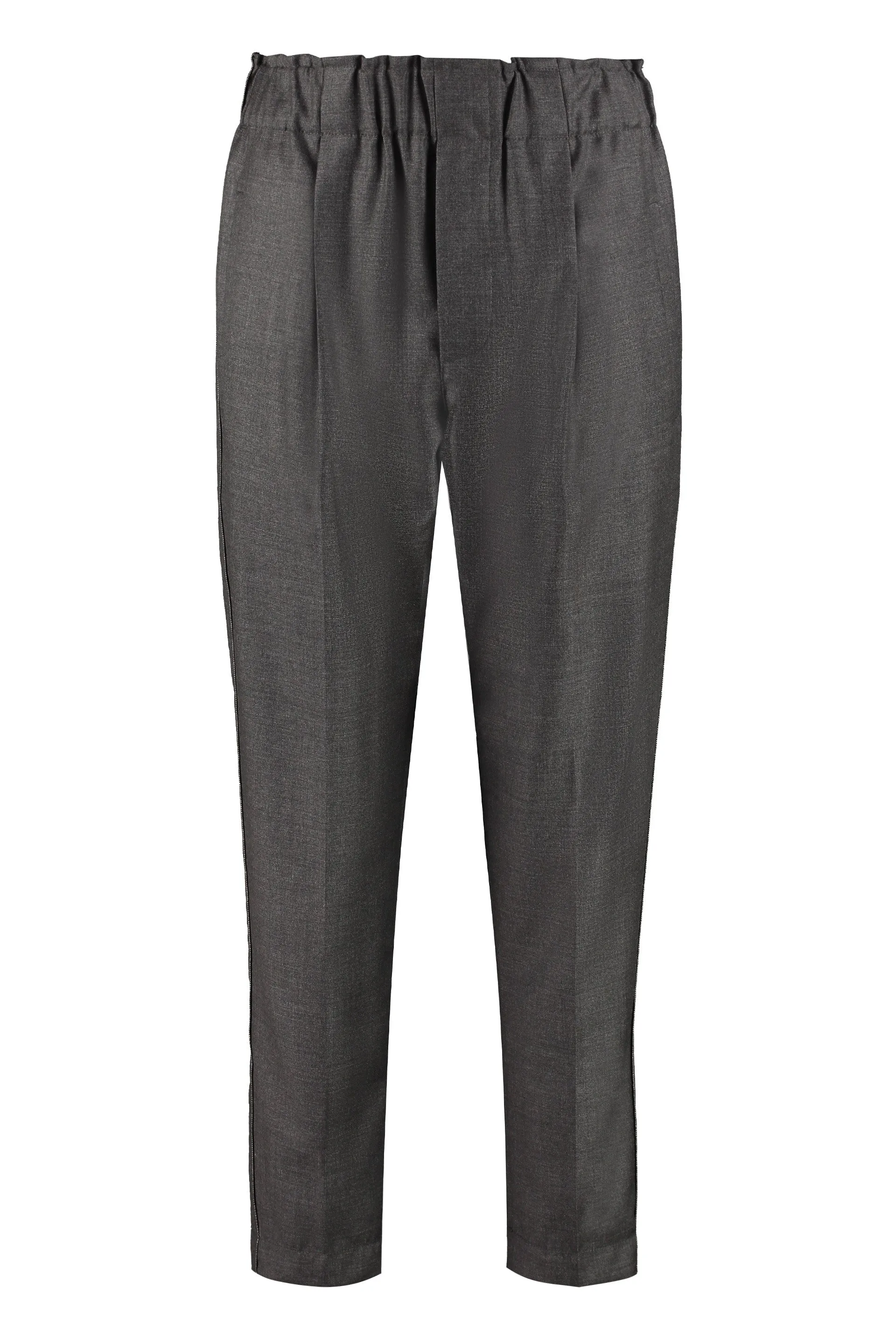 Brunello Cucinelli Tapered Paperbag Pants