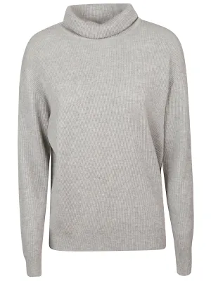 Brunello Cucinelli Turtleneck Ribbed-Knit Jumper