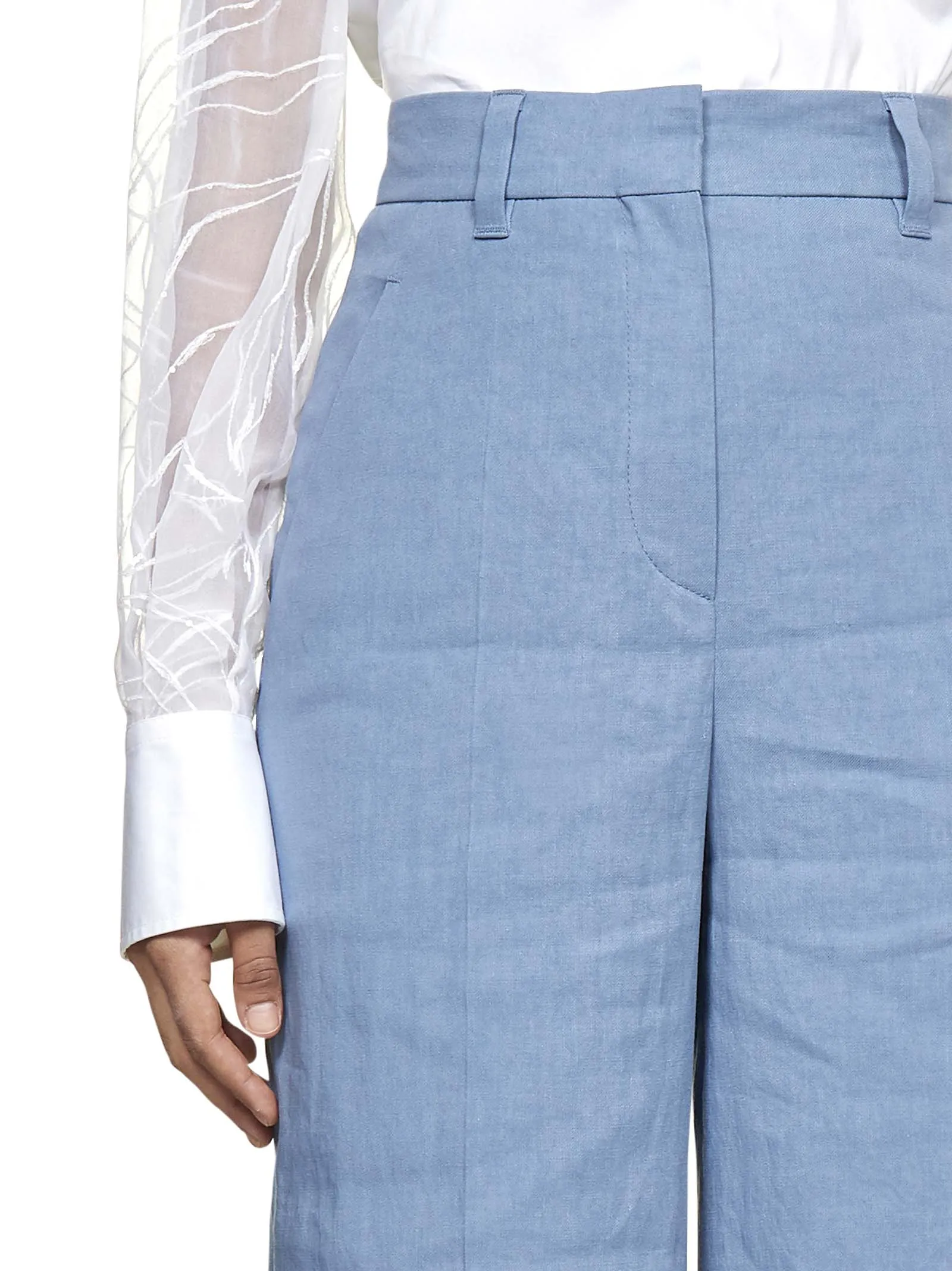 Brunello Cucinelli Wide-Leg Pants