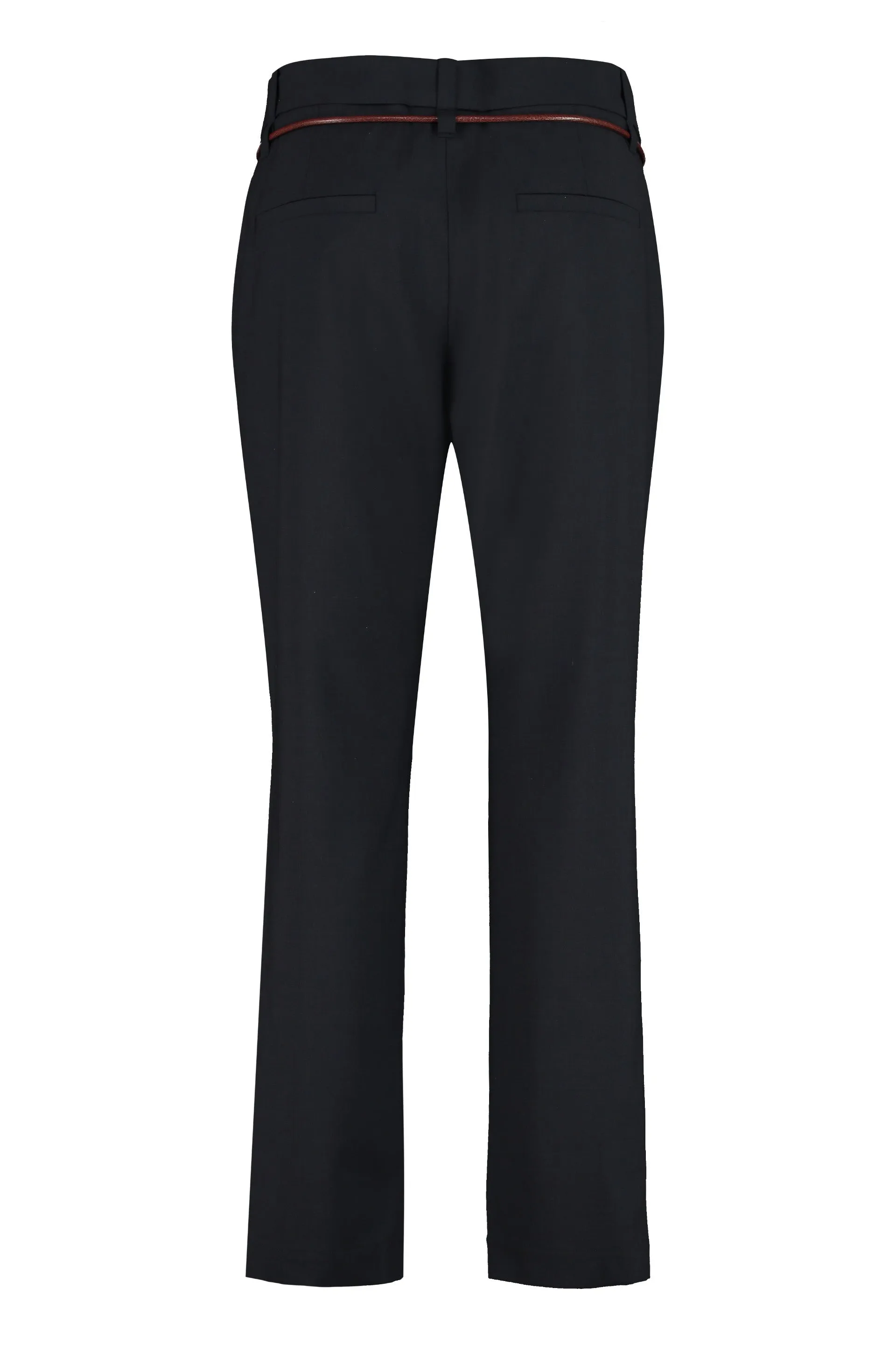 Brunello Cucinellie Belted Cropped Trousers