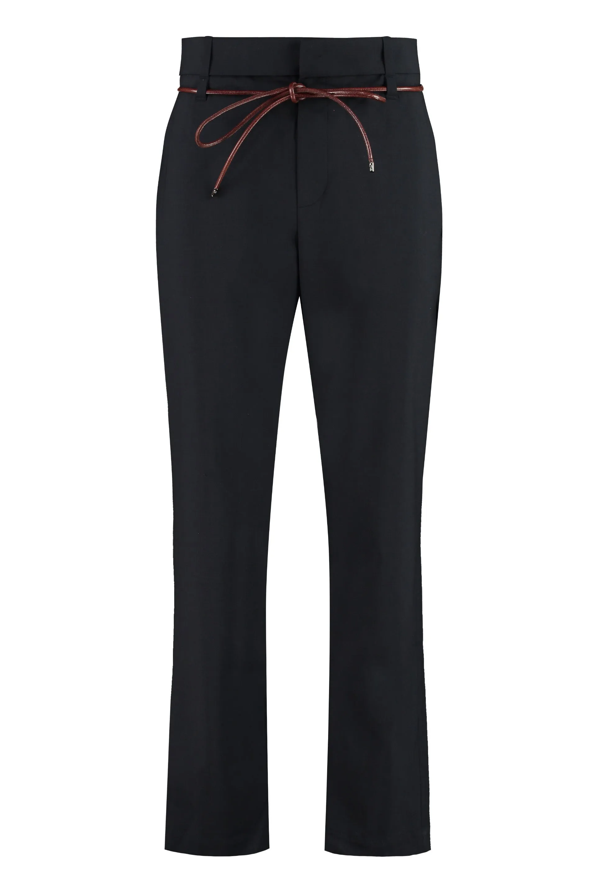 Brunello Cucinellie Belted Cropped Trousers