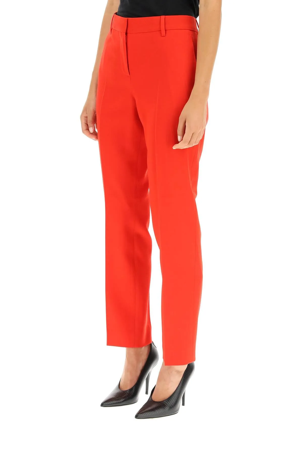 Burberry High-Rise Tailored Trousers