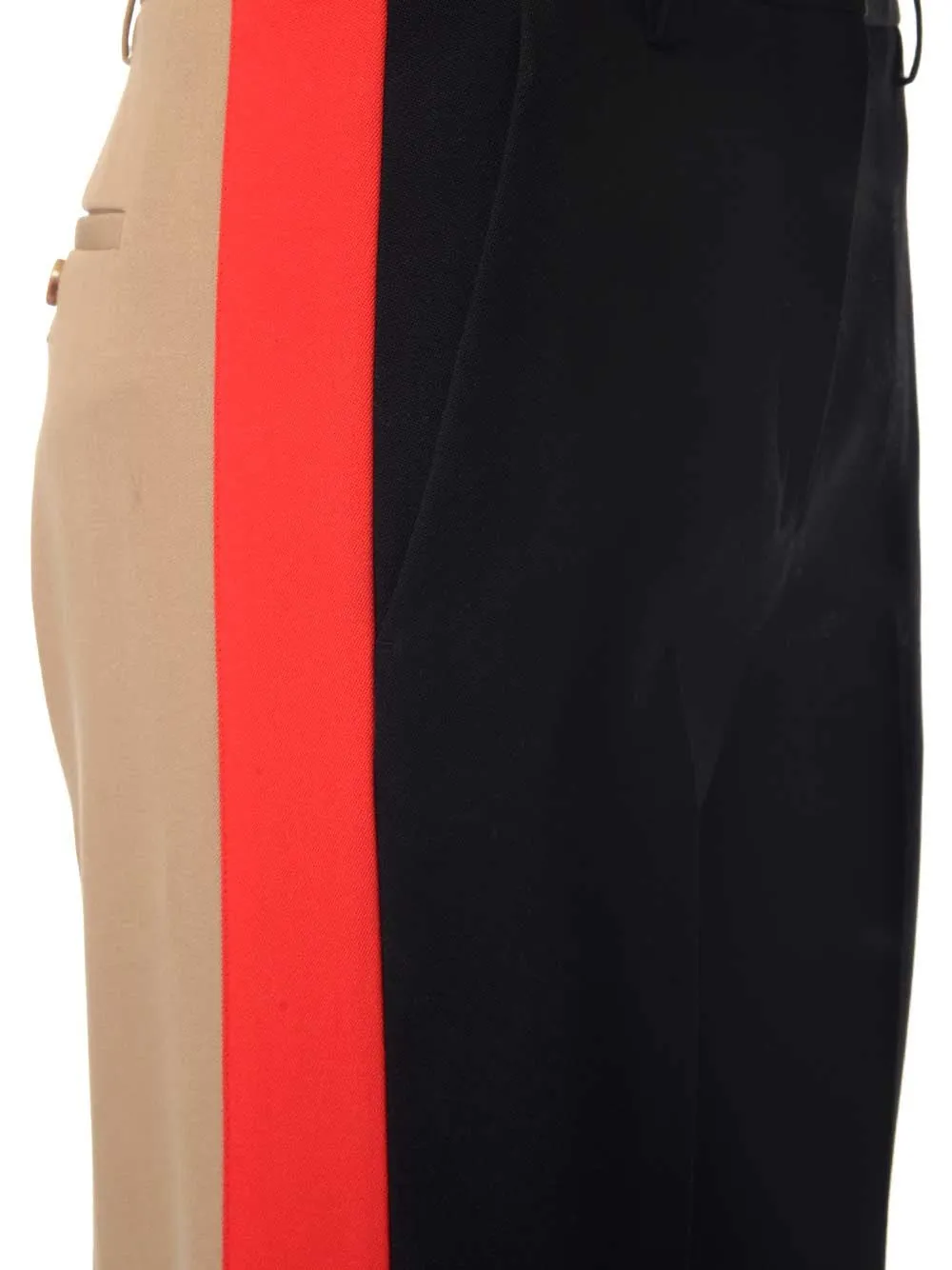Burberry Panelled Tailed Trousers