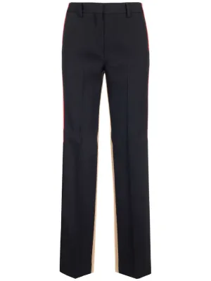 Burberry Panelled Tailed Trousers