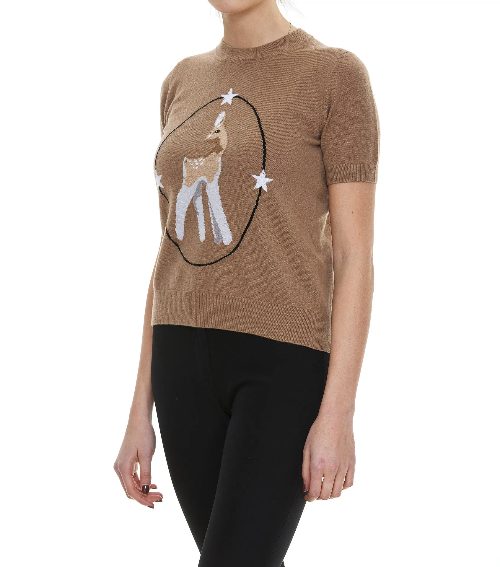 Burberry Sari Ribbed Hem Sweater