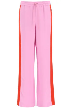 Burberry Side Stripe Wide Leg Pants