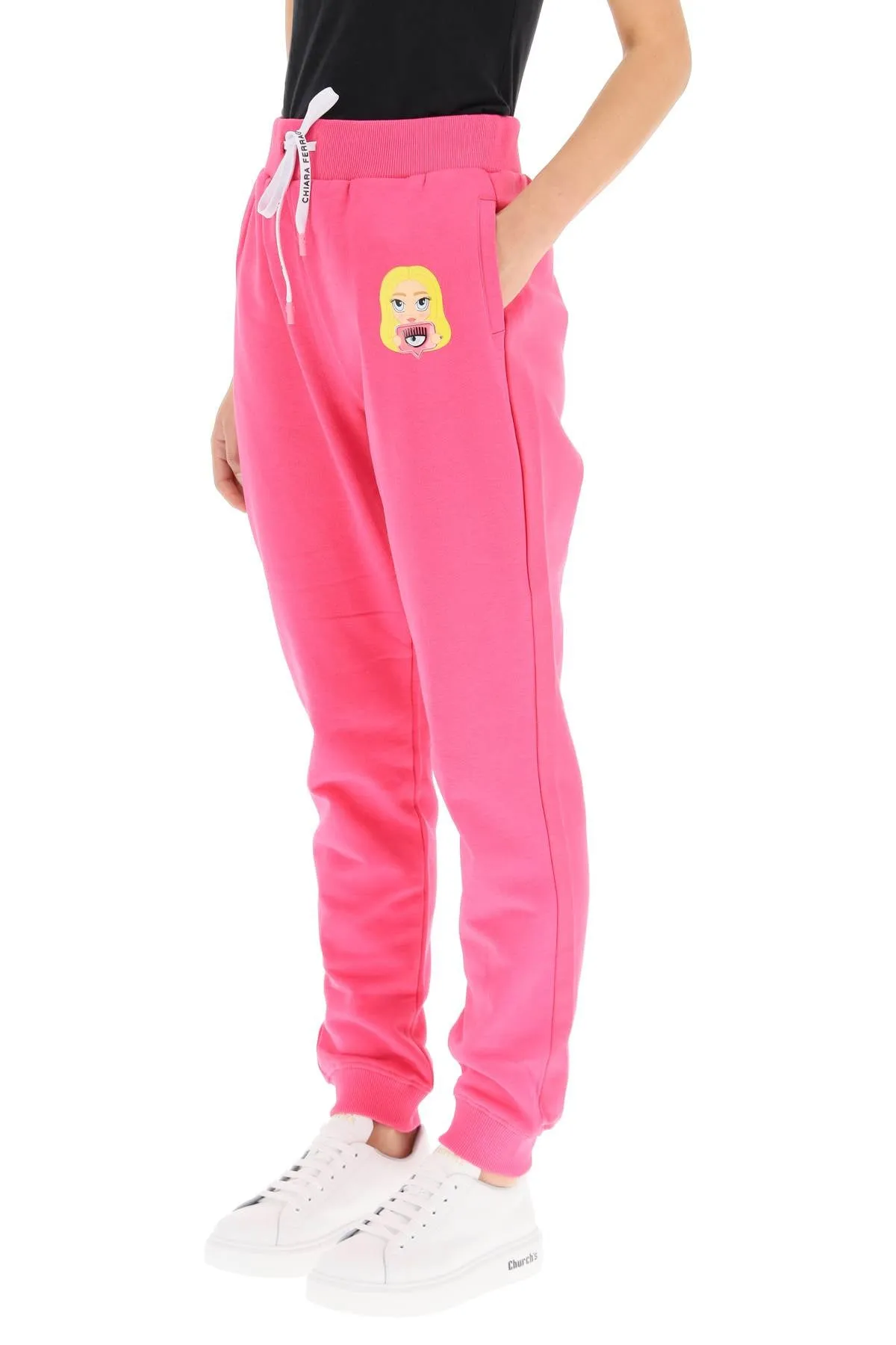 Chiara Ferragni Drawstring Track Pants