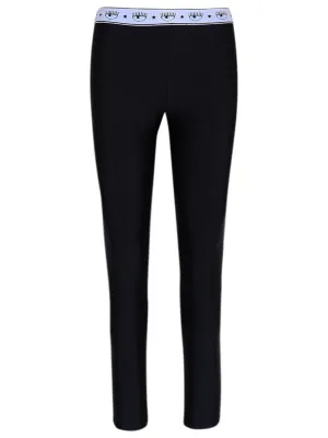 Chiara Ferragni Logo Waistband Trousers