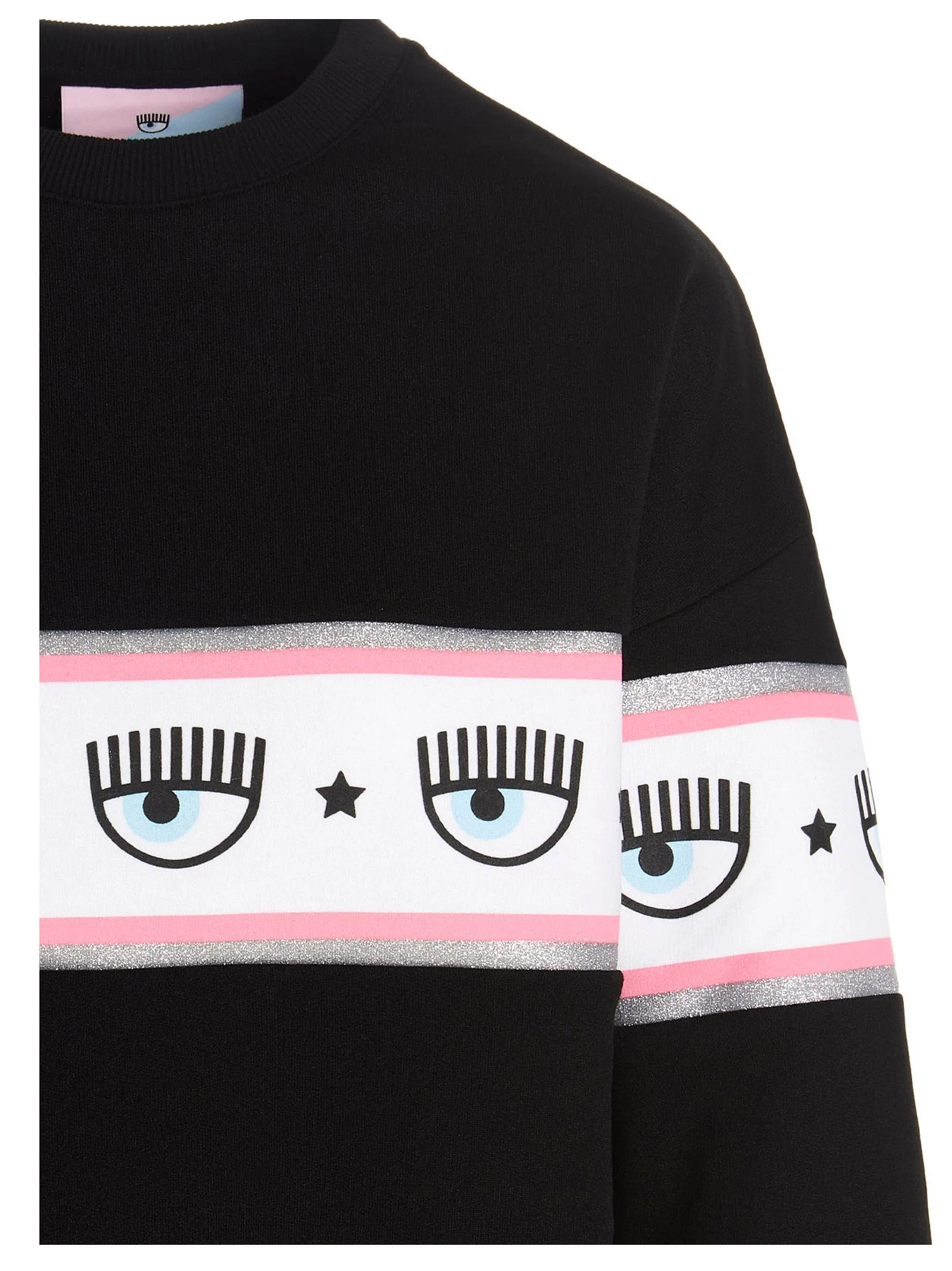 Chiara Ferragni Logomania Crewneck Sweater