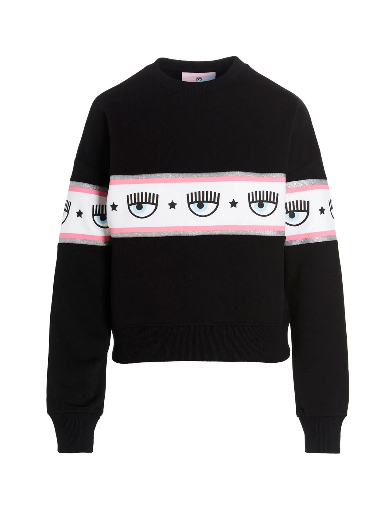 Chiara Ferragni Logomania Crewneck Sweater