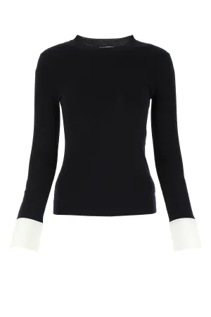 Chlo Embroidered Cuff Sweater