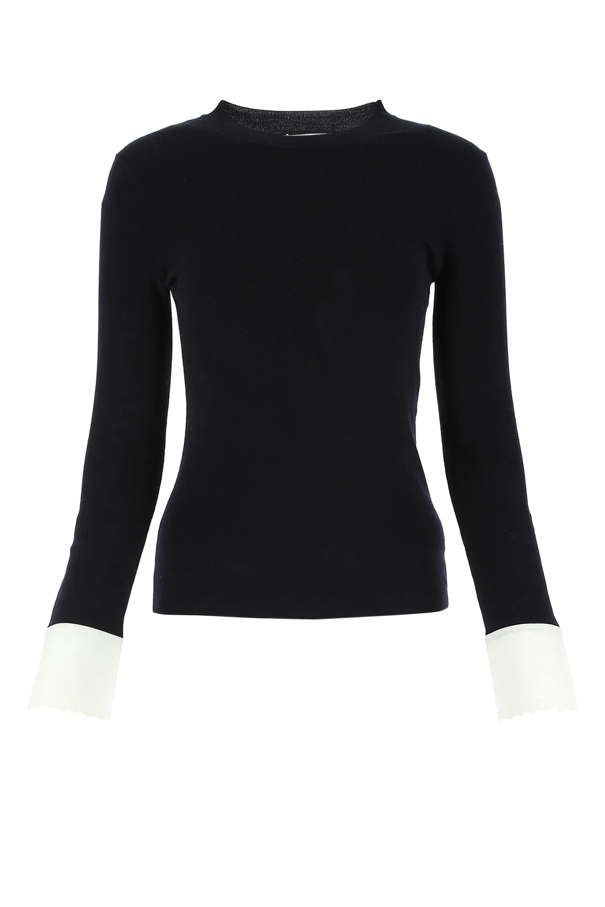Chlo Embroidered Cuff Sweater