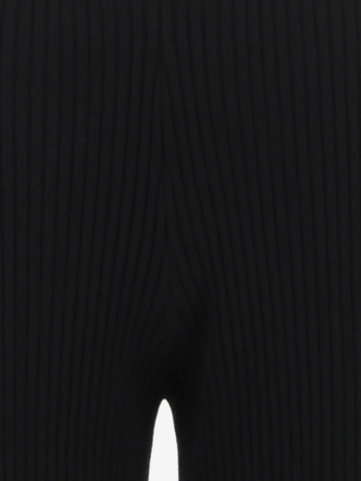 Chlo Flared Ribbed Knit Pants