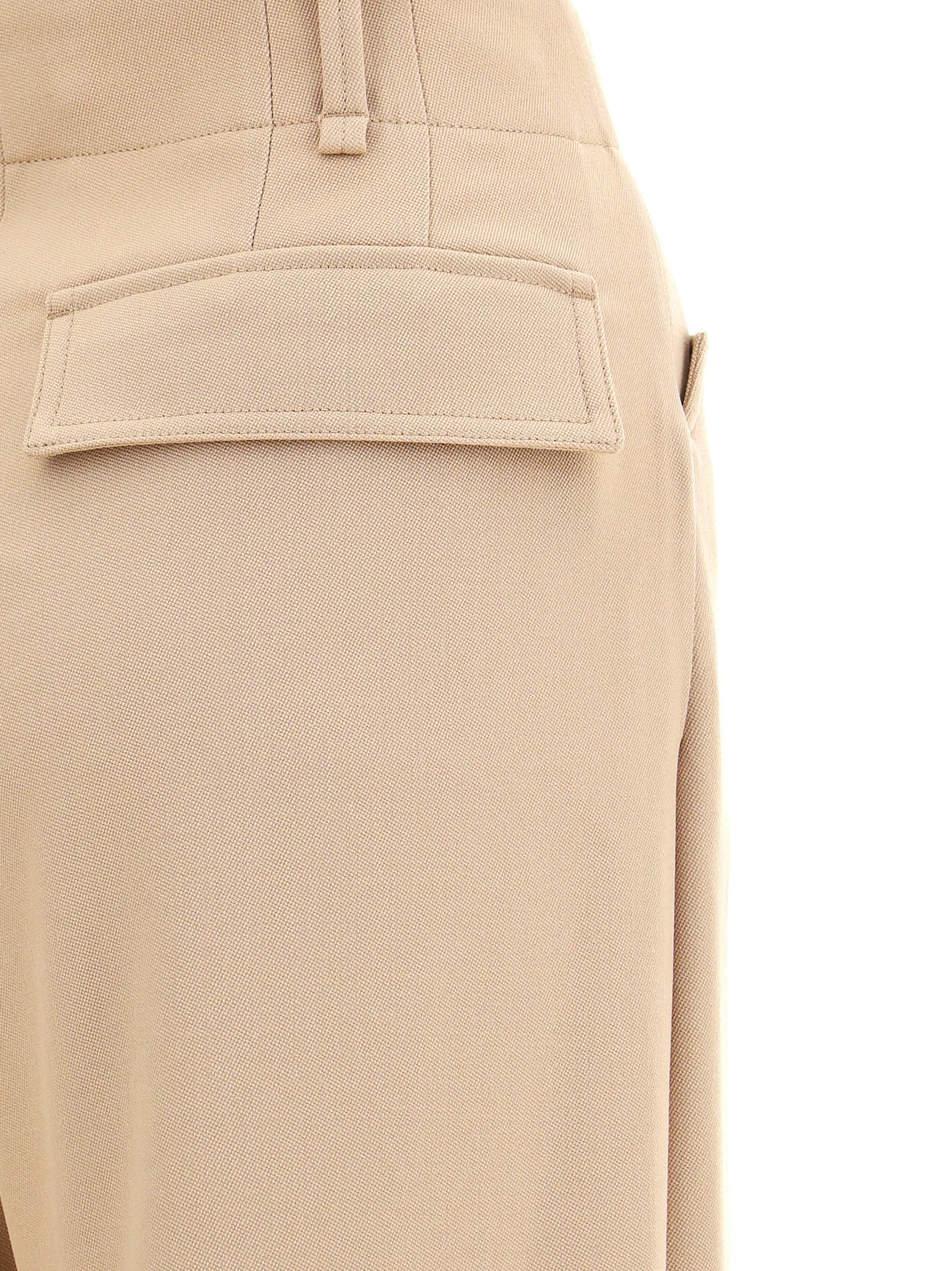 Chlo High-Waisted Tailored Trousers