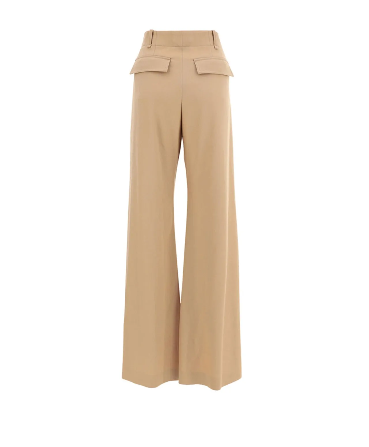 Chlo High-Waisted Tailored Trousers