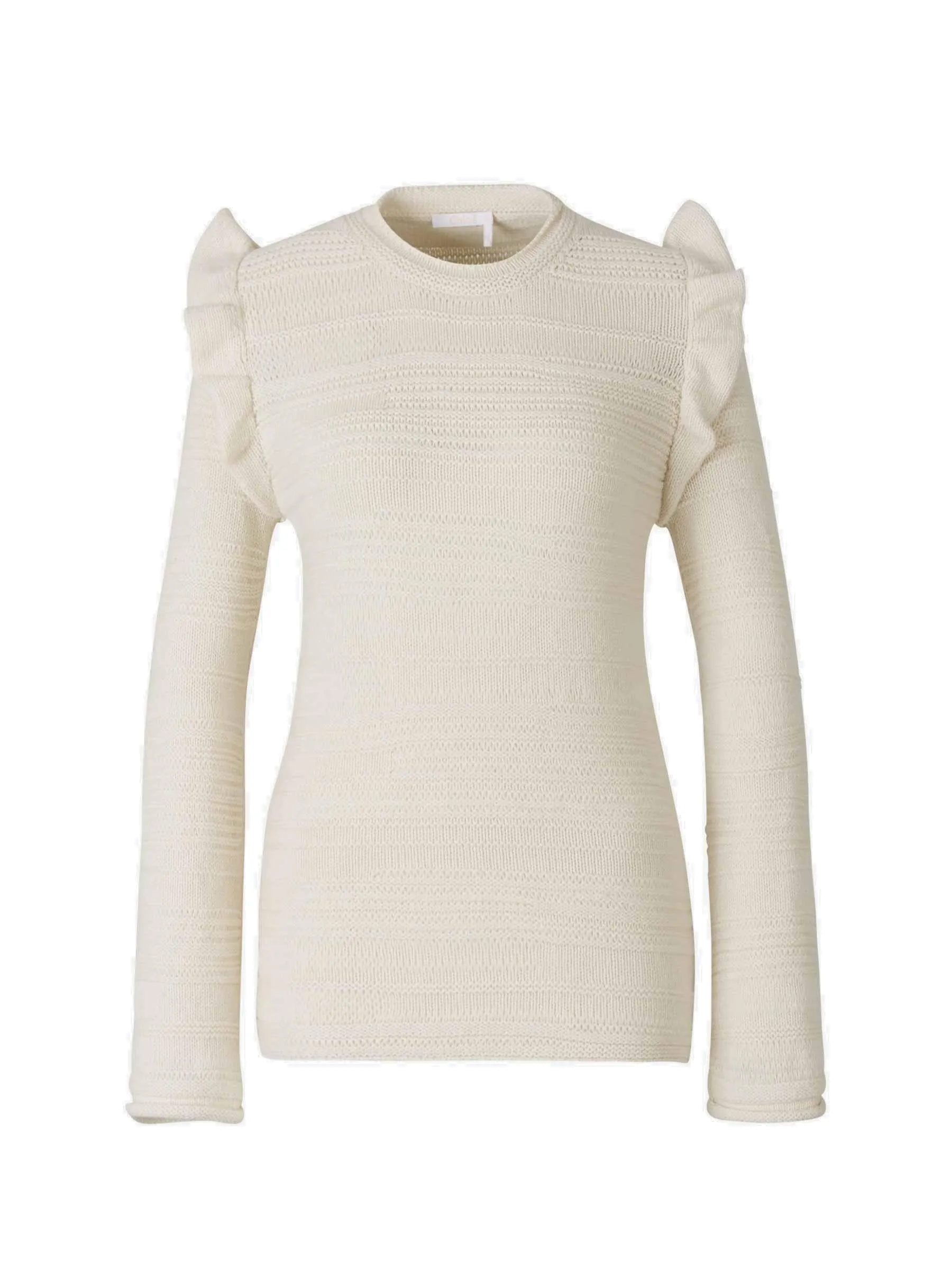 Chlo Ruffled Knit Jumper